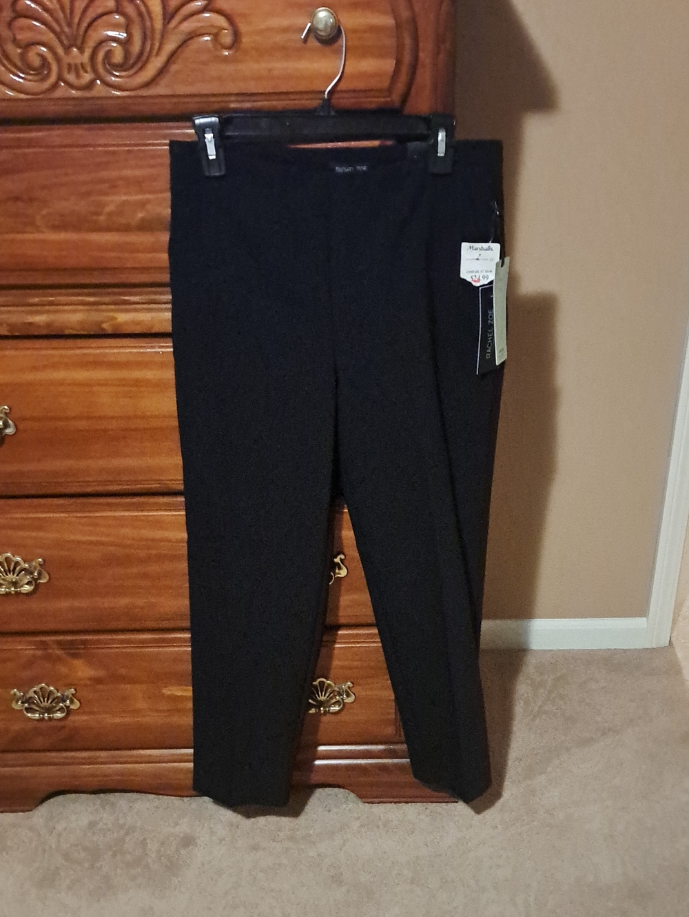 Rachel Zoe Black Skinny Leg Pants with Branded Tag